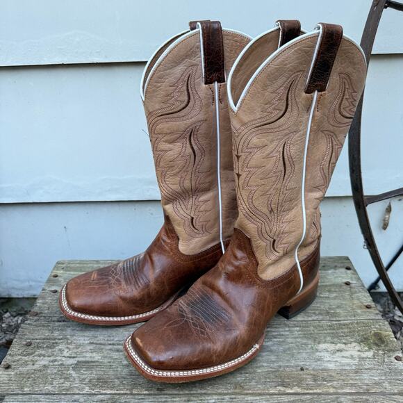 Cody James Authentic Western Wear Other - Cody James Yellowstone Western Broad Square Toe Cowboy Boots 8 1/2 D BCJSP22L1